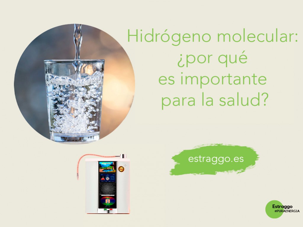 Hidrógeno molecular en el agua: ¿por qué es importante para la salud?